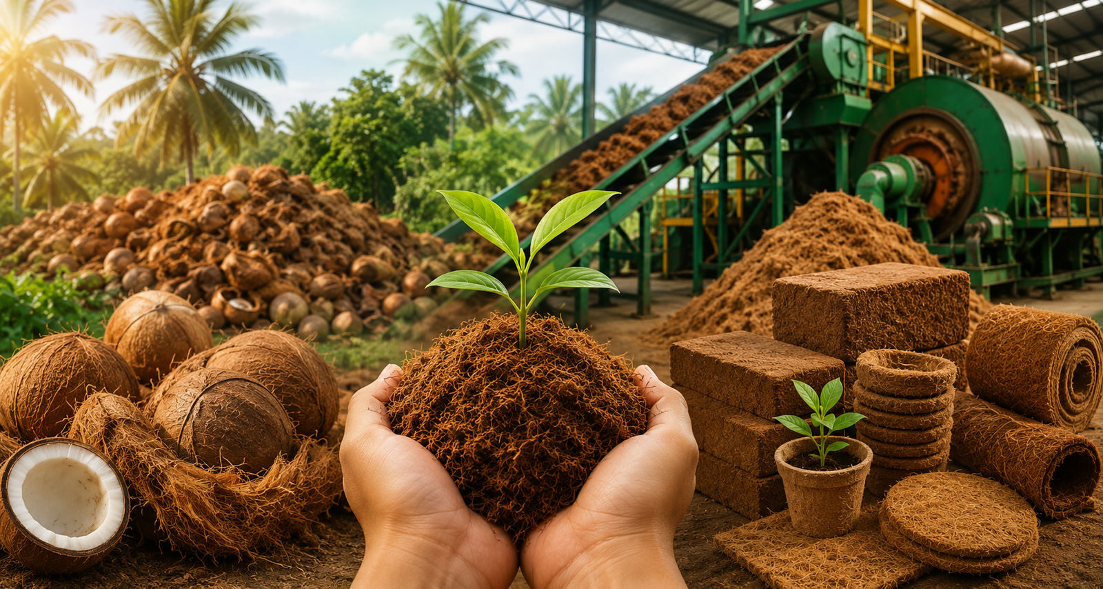Mengubah Limbah Sabut Kelapa Menjadi Produk Bernilai dan Berkelanjutan